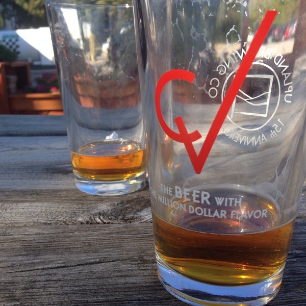 Photo taken at Upland Brewing Company Brewery &amp; Tasting Room by adam q. on 9/27/2013