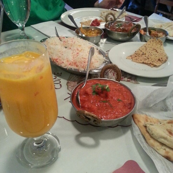 Photo taken at India Quality Restaurant by Denise P. on 3/17/2013