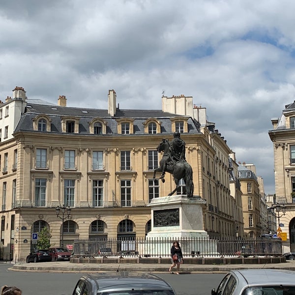 Photo taken at Place des Victoires by Jc L. on 5/31/2019