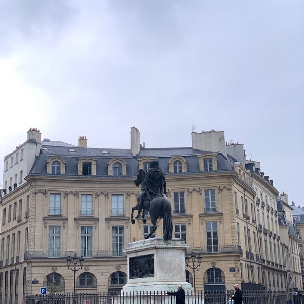 Photo taken at Place des Victoires by Jc L. on 5/19/2019