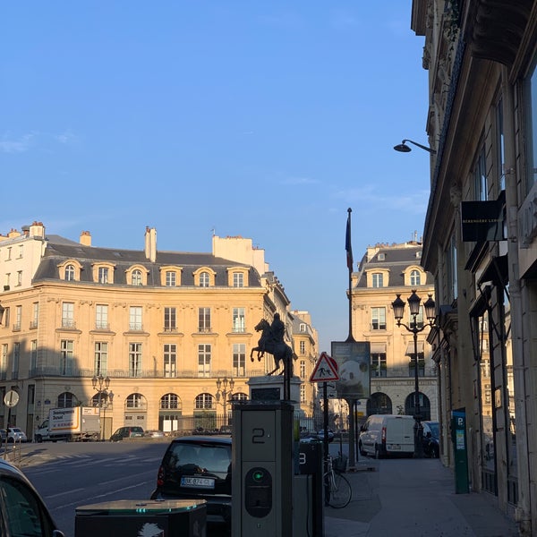 Photo taken at Place des Victoires by Jc L. on 3/30/2019