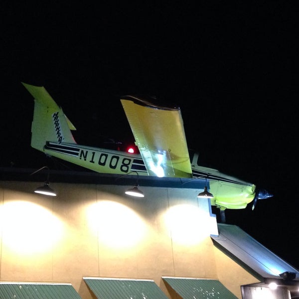 Yup, that's a real plane on the roof. It's a Piper Tomahawk dubbed "The Spirit of Lee's Summit." Owners Joe and Vince are avid pilots so you'll notice an aviation theme throughout the store.
