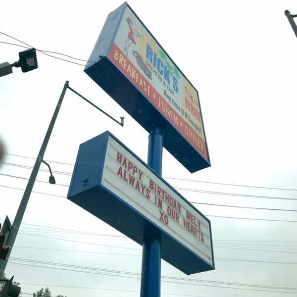 Photo taken at Rick&#39;s Drive In &amp; Out by Jory F. on 5/15/2019