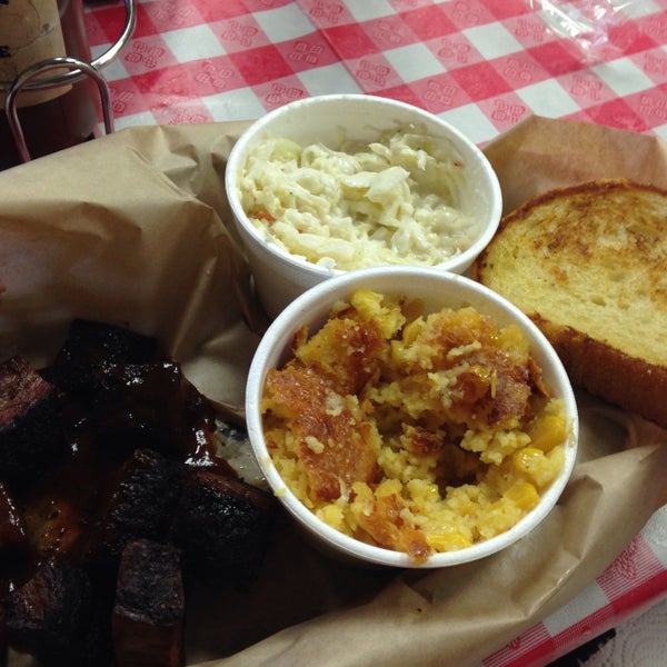 OMG... The burnt brisket ends are incredible!!!! And the corn "spoon" bread? WOW!
