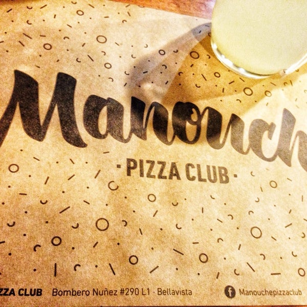 Photo taken at Manouche Pizza Club by Cados O. on 4/10/2014
