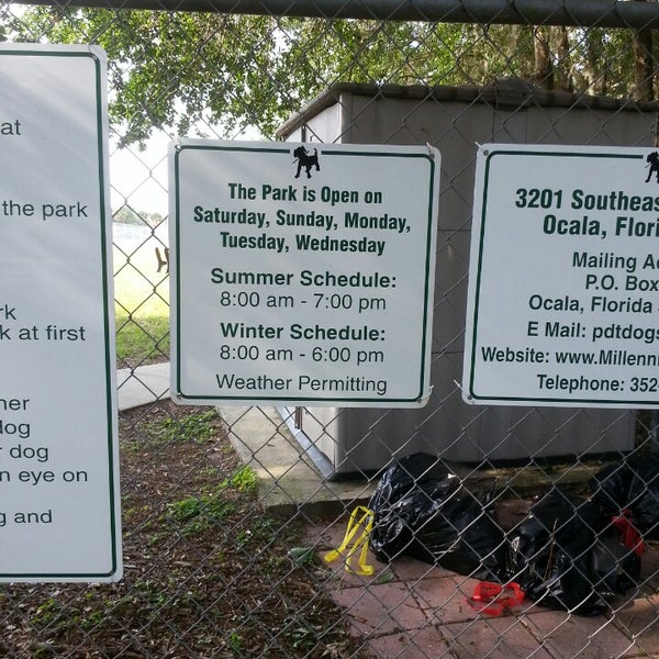 Millenium Dog Park Ocala, FL