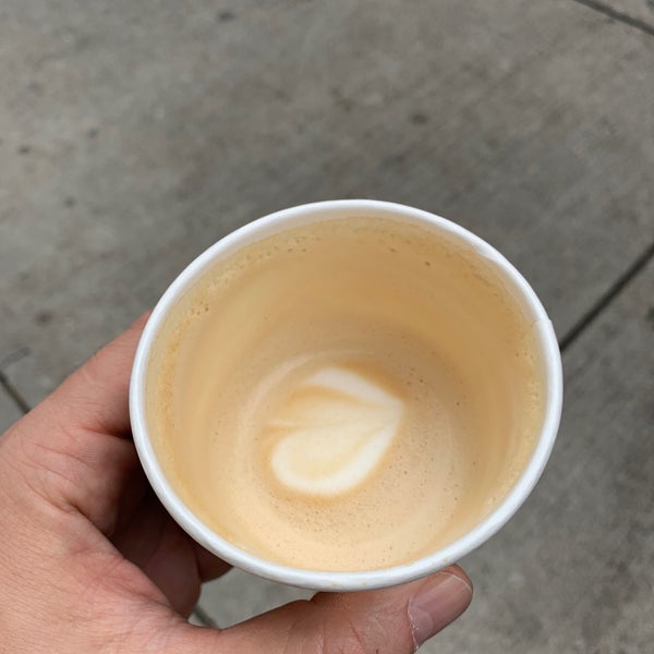Flat white was terrible, too much milk. Can't taste the coffee. Bad service 👎🏻