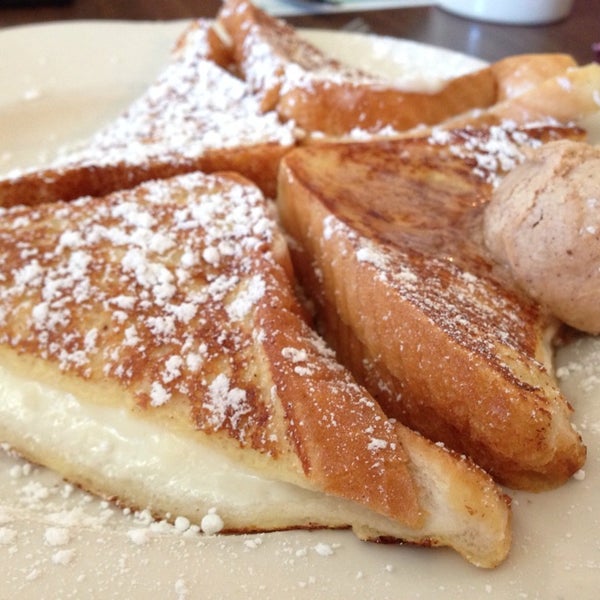 You haven't lived until you've had their Stuffed French Toast.