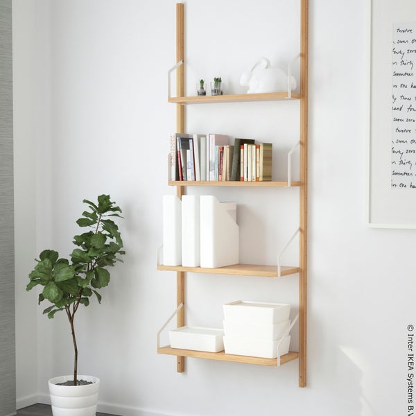 S prostranim rješenjem za odlaganje svaka stvar ima svoje mjesto. Tako ćeš lakše pronaći baš ono što trebaš. :) www.IKEA.hr/SVALNAS_police Cijena: 730 kn