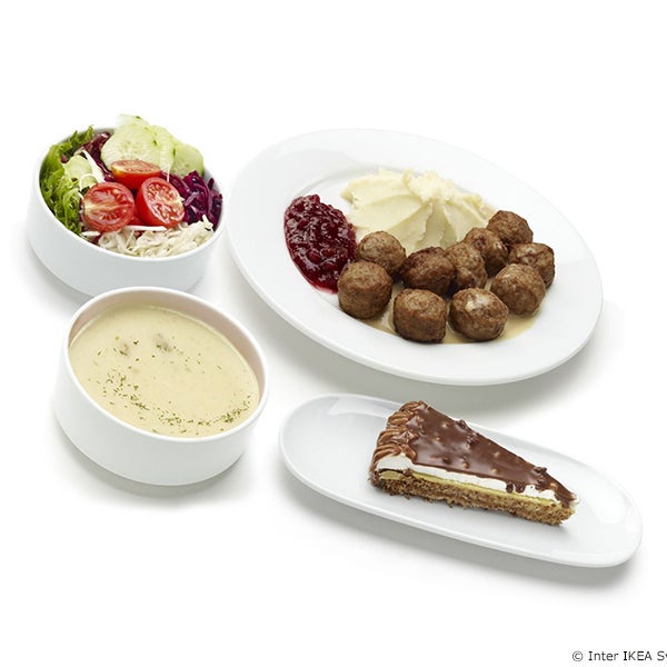 ŠVEDSKI MENU - Juha od gljiva, salata, 10 mesnih okruglica, i torta od badema - 30 Kn za IKEA FAMILY članove
