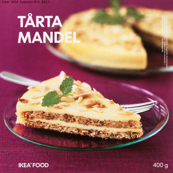 Ako već nisi, zasladi se TÅRTA MANDEL tortom. Desert od badema s kremom od maslaca ukrašen prženim štapićima badema čeka te u IKEA Trgovini švedske hrane. :) www.IKEA.hr/Trgovina_svedske_hrane