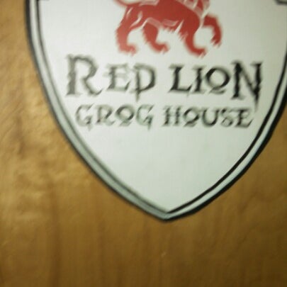 Photo taken at Red Lion Grog House by Hank R. on 1/27/2013