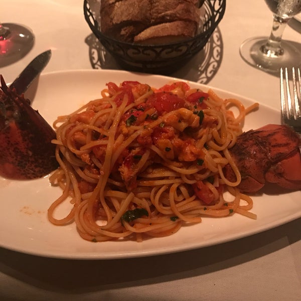 I recommend the lobster pasta!