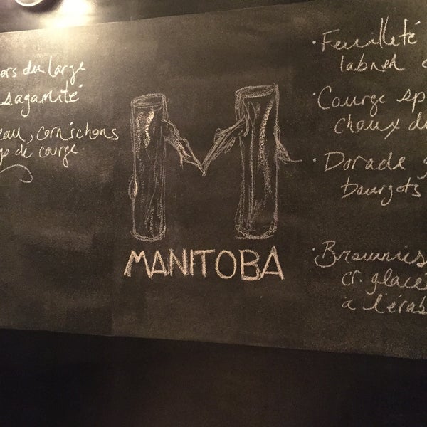 Das Foto wurde bei Restaurant Manitoba von Stephanie G. am 12/8/2014 aufgenommen