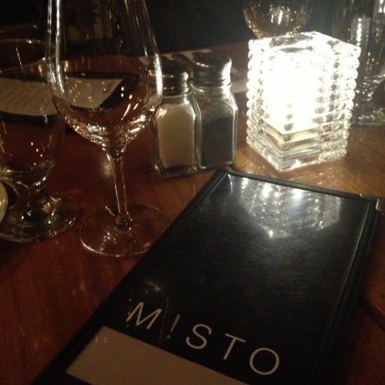 Photo taken at Restaurant Misto by Stephanie G. on 11/17/2012