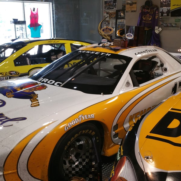 Cool way to see 5 different NASCAR race cars up close, along with a ton of Matt Kenseth's trophies and memorabilia.