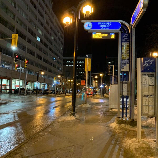 Winnipeg Transit Bus Stop 10583 Portage Ellice 39 visitors