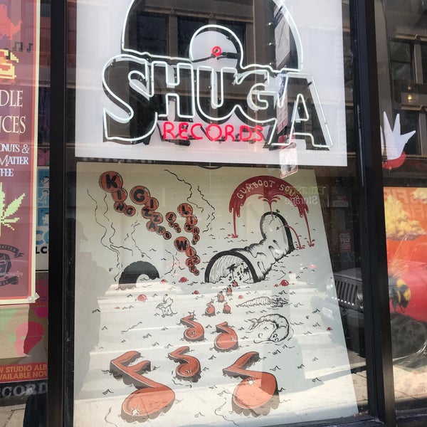 Photo taken at Shuga Records by Paul S. on 4/19/2018