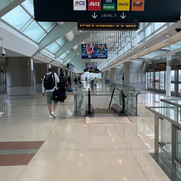 SkyTrain Station Rental Car Center Airport Tram Station in College Park