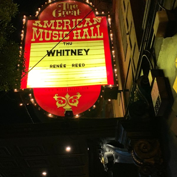 Photo taken at Great American Music Hall by Paul S. on 10/15/2021