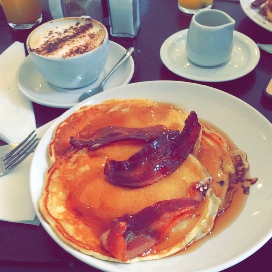 Best pancakes and syrup in London