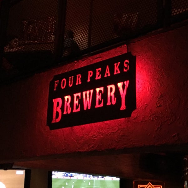 Photo taken at Four Peaks Grill &amp; Tap by Keith P. on 6/4/2016
