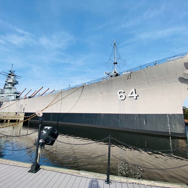 Photo taken at USS Wisconsin (BB-64) by RaleighWhatsUp on 12/19/2020
