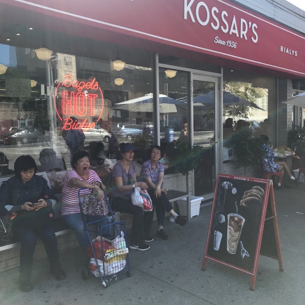 Photo taken at Kossar&#39;s Bialys by A on 9/15/2019