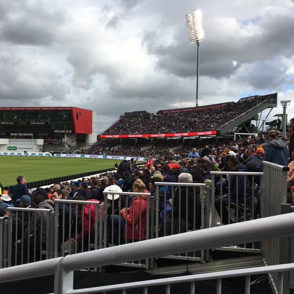 Photo taken at Emirates Old Trafford by Nigel on 9/6/2019