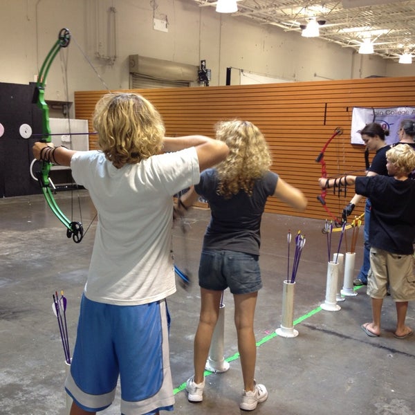 Photo taken at Texas Archery Academy by Susan P. on 8/13/2013