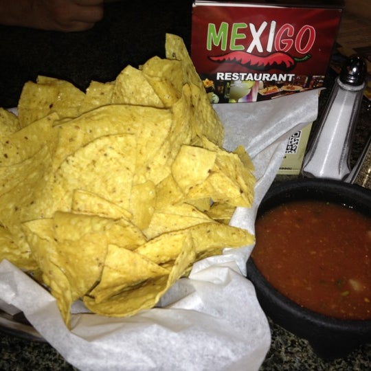 Photo taken at Mexi-Go Restaurant by Susan P. on 10/21/2012