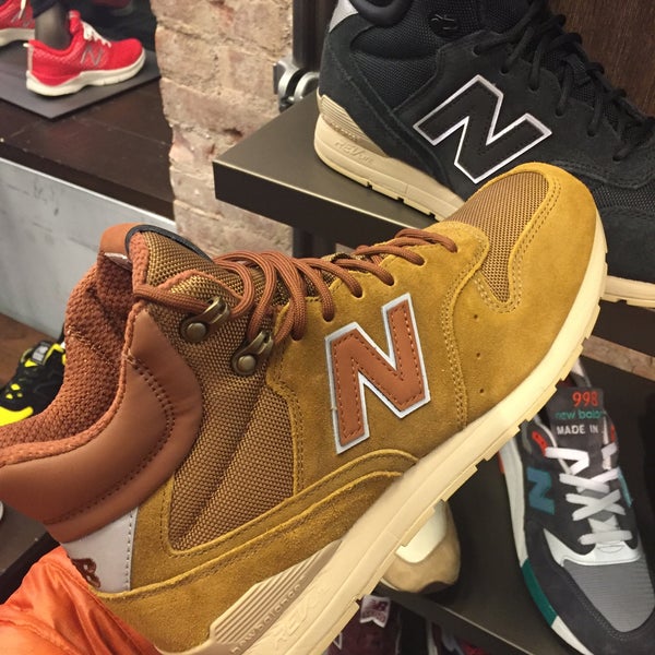 Photo taken at New Balance Flagship Store by Ryan R. on 12/1/2015