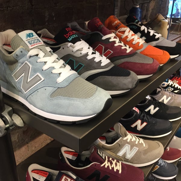 Photo taken at New Balance Flagship Store by Ryan R. on 9/16/2015