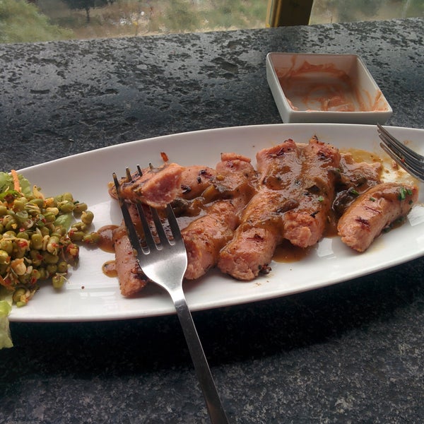 Any crafted beer + bacon sausage..the best combination ever! Go to the top floor for an exhilarating view of Bangalore.