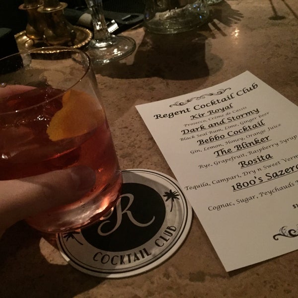 Foto tirada no(a) The Regent Cocktail Club por Big Al em 12/26/2015
