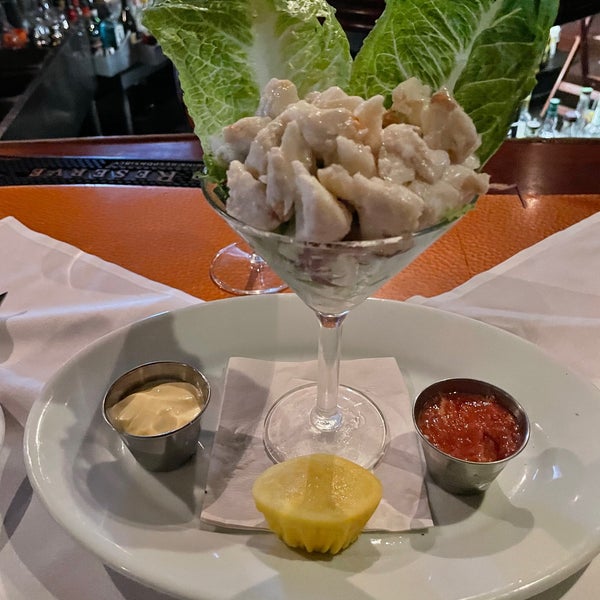 The lump Crab martini is a home run every time.