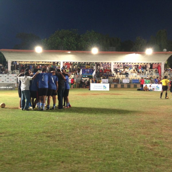 Western Railway Sports Ground Soccer Field in Worli