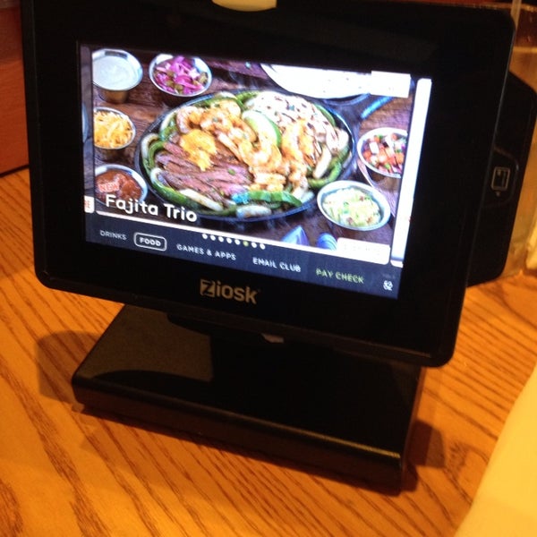 I love the tablet at the table to pay! Great for business people who need to get out in a hurry. You can pay your bill at the table