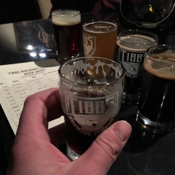 Photo taken at Tibbs Brewing Company by Alex M. on 2/20/2016
