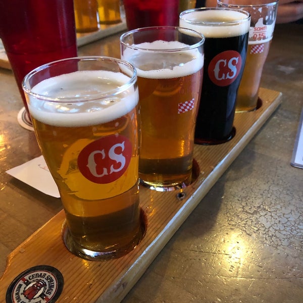 Photo taken at Cedar Springs Brewing Company by Alex M. on 1/4/2020
