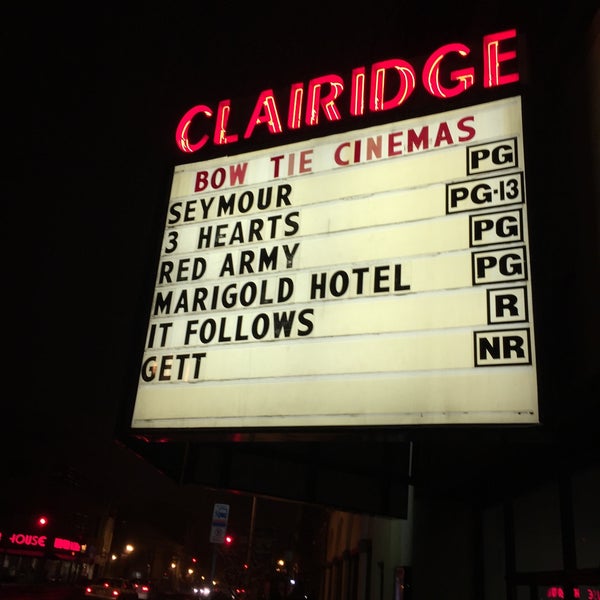 Bow Tie Clairidge Cinema Movie Theater in Montclair