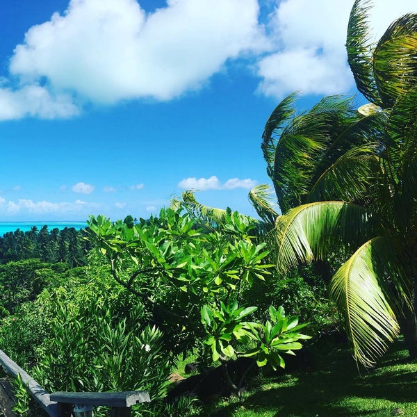 Photo prise au Conrad Bora Bora Nui par Alejandra Z. le4/5/2016