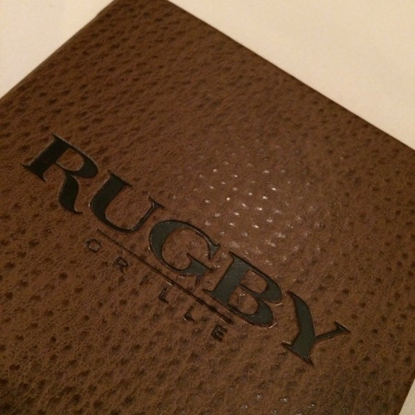 Photo taken at Rugby Grille by Patrick H. on 1/19/2014