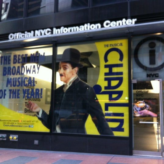 Photo taken at Official NYC Information Center by Myra on 11/30/2012