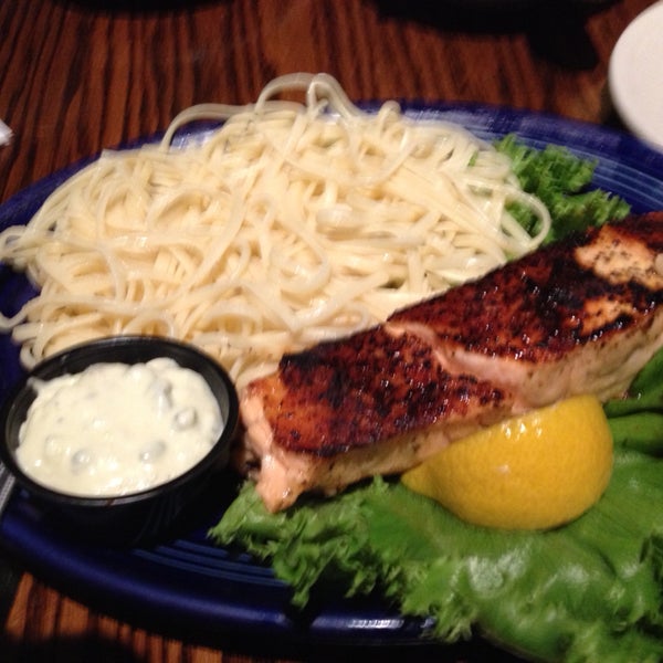 Burgers are awesome. Love the salmon burger. But had the grilled salmon with fettuccine. Simply delicious! Best grilled salmon I've had from a restaurant! So good!!!