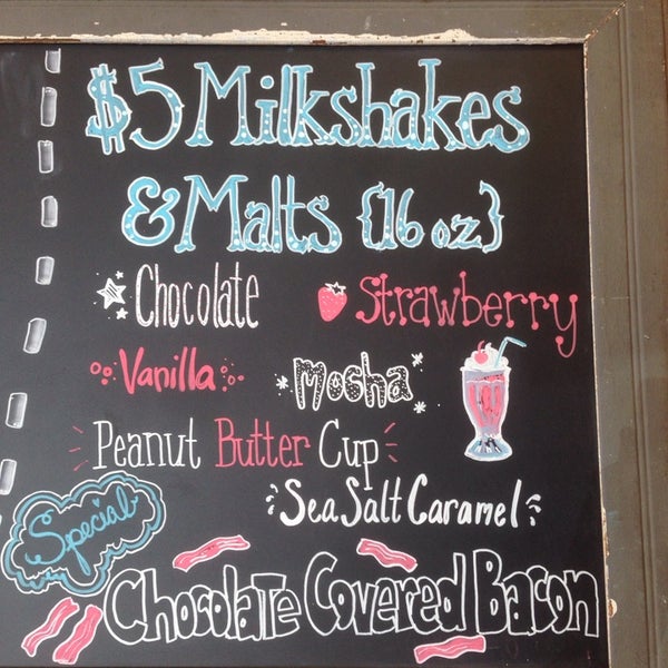 Milkshakes & Malts!