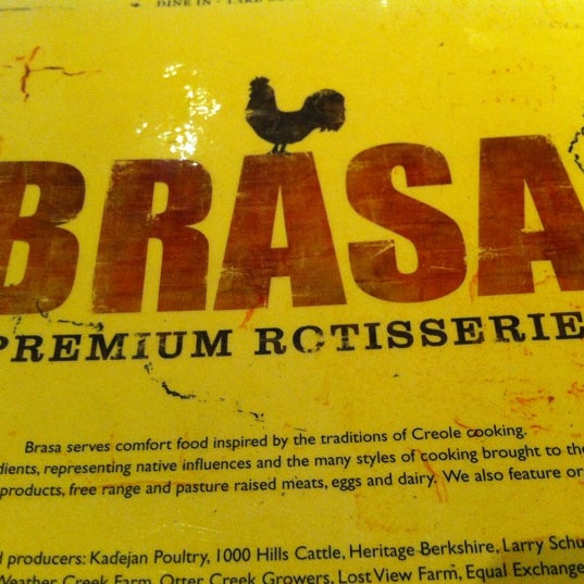 Photo taken at Brasa Rotisserie by Mary W. on 3/12/2012