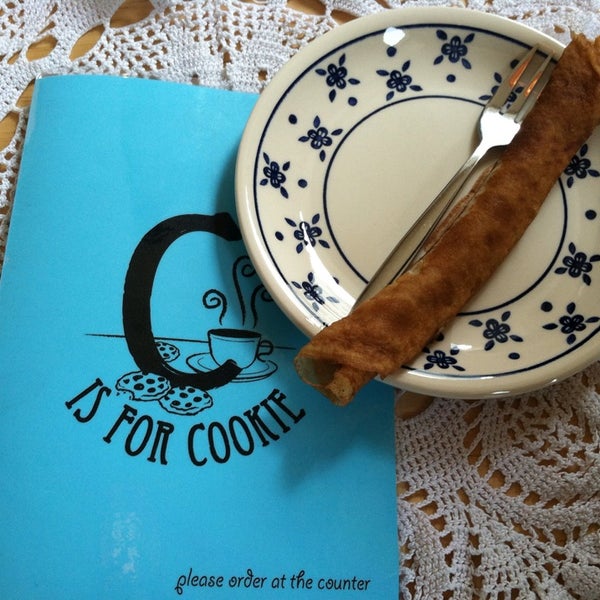C is for cookie. C is for cookie