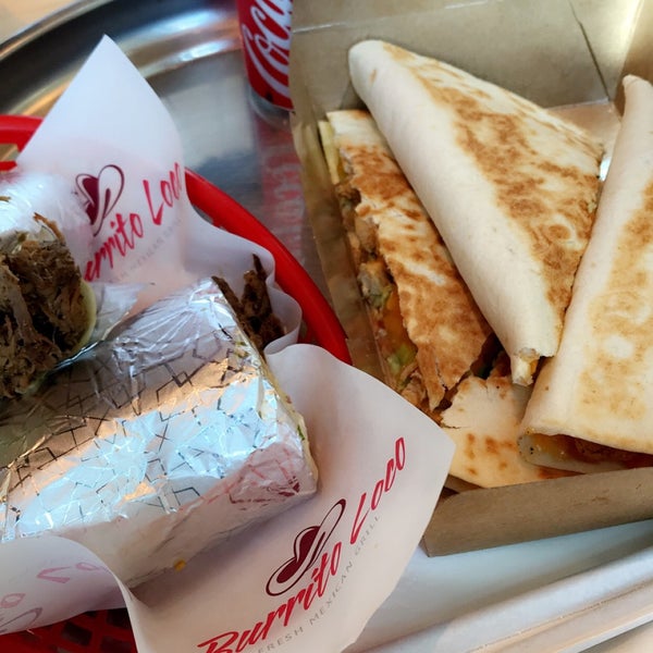 Foto diambil di Burrito Loco oleh Abdullah pada 2/13/2019