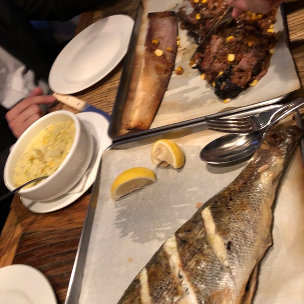 Photo taken at Fish &amp; Meat by Henry on 1/30/2018